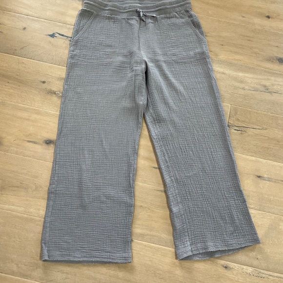 Mododoc Los Angeles, 100% cotton gray, gauze pant. - Picture 4 of 11